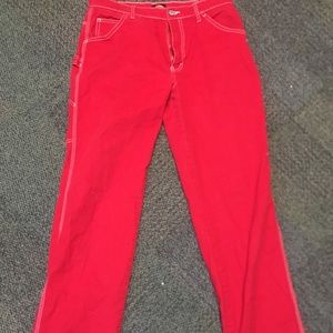 Red carpenter dickies